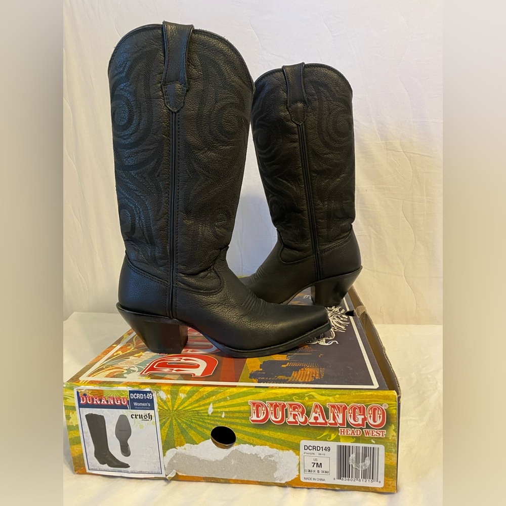 Durango cowboy boots women’s size 7